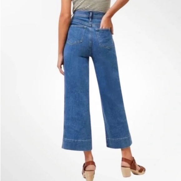 LOFT wide leg crop jeans - Picture 2 of 6
